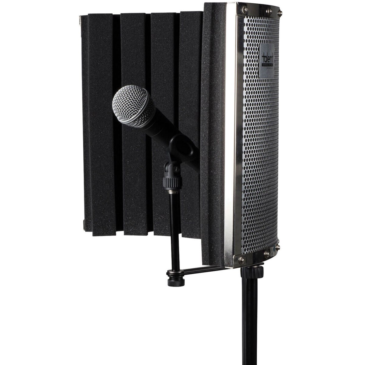 Portable Vocal Recording Bundle Talent VB1 Isolation Booth with DM1
